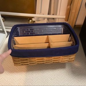 Longaberger large desktop basket